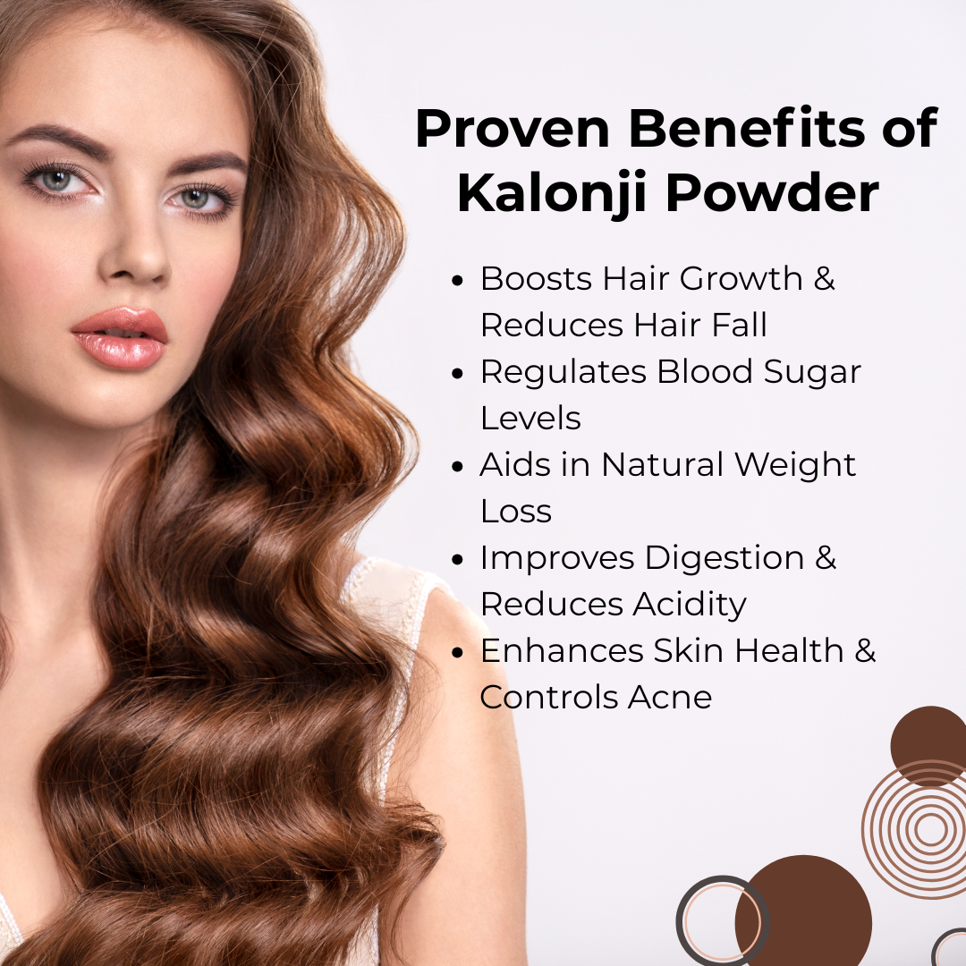 proven benefits of kalonji powder