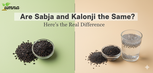 Are Sabja and Kalonji the Same? Here’s the Real Difference