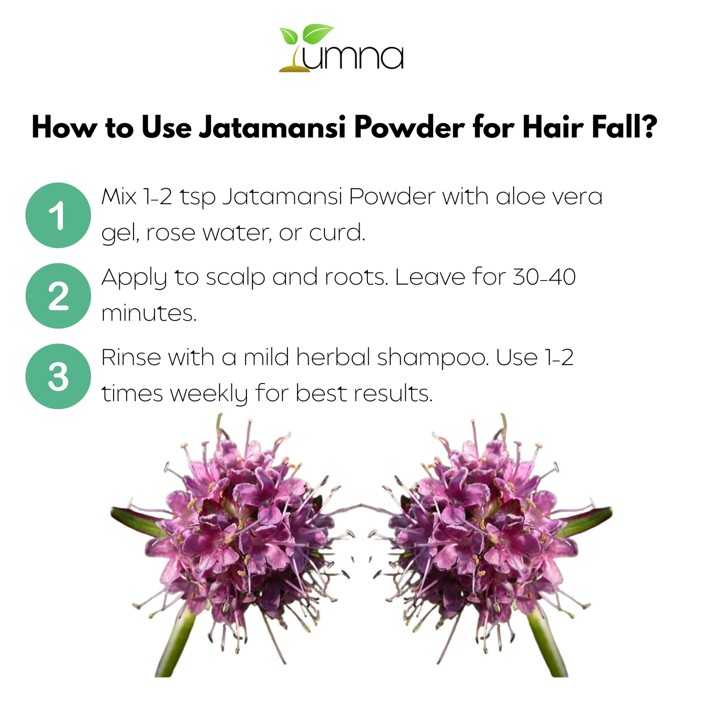Yumna Herbals Jatamansi Powder – 100g