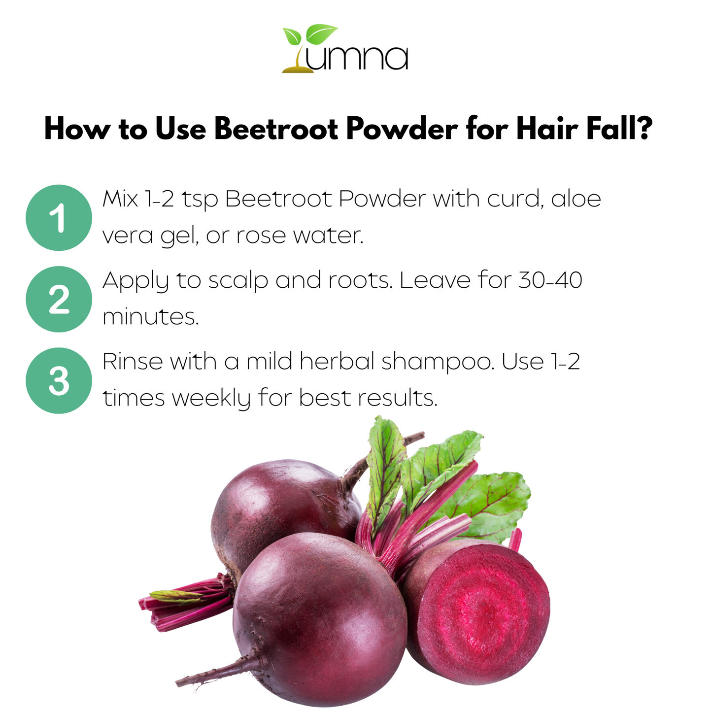Yumna Herbals Beetroot Powder – 100g