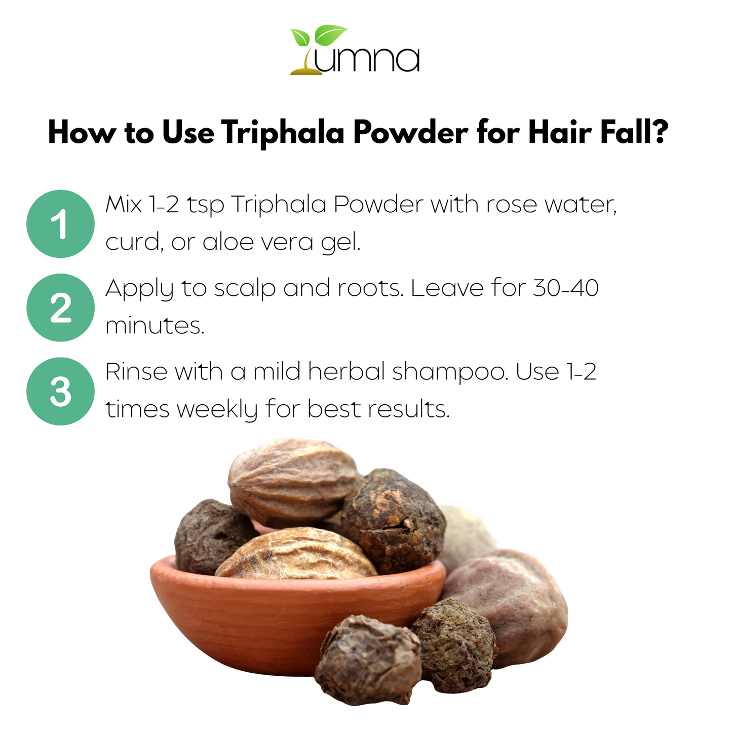 Yumna Herbals Triphala Powder – 100g