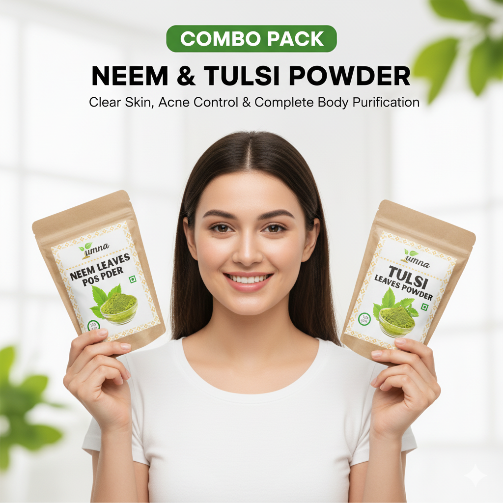 Neem and Tulsi Powder Combo
