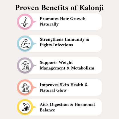 Kalonji Powder/Seeds for Stronger Hair, Glowing Skin & Better Immunity