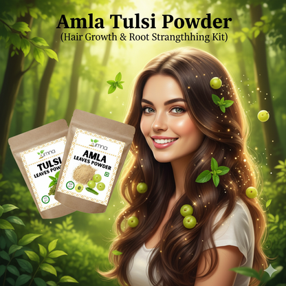 Yumna's Amla Triphala Powder for Hair Fall Control & Scalp Detox