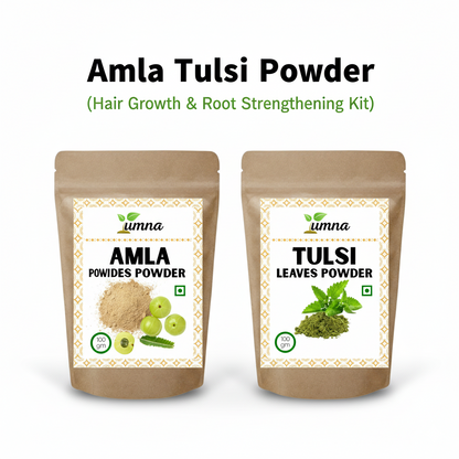 Amla Tulsi Powder for Hair Fall Control & Scalp Detox