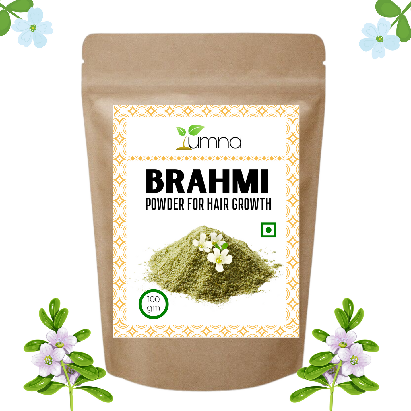 Yumna Herbals Brahmi Powder – 100g