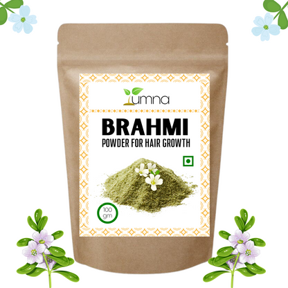 Brahmi Powder - Natural Brain Tonic for Focus, Memory & Hair Health