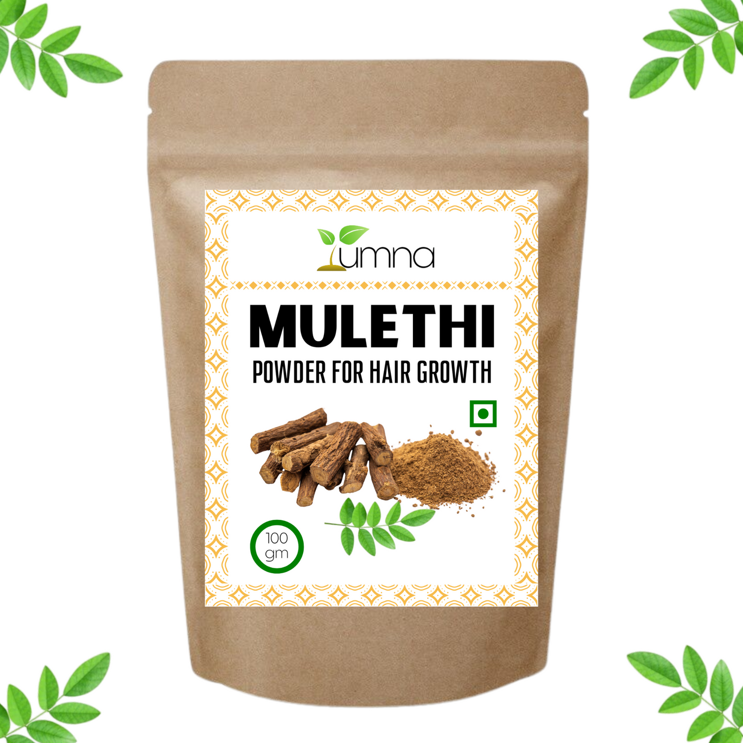 Yumna Herbals Mulethi Powder – 100g
